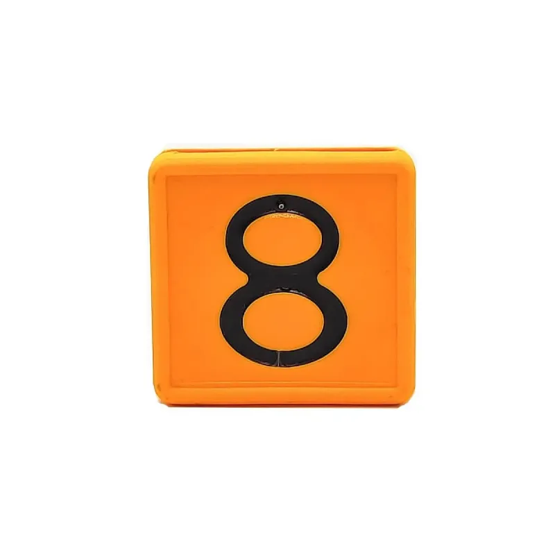 Number 8 Animal Numbering Collar Numbering Tag