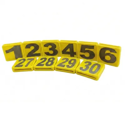 Hayvan Numara Plakasi Lazer Baskili - Hemen Satin Al! | Modern Çiftlik