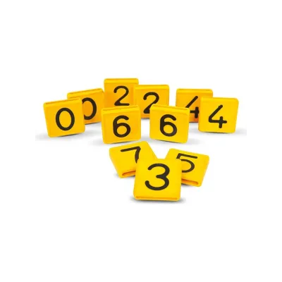 Heyvan Boyun Nömrələmə Etiketi, Alman İstehsalı, Orijinal Çap. – Farmena