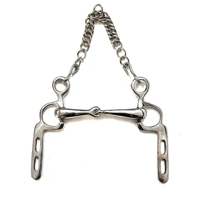 A military bib designed for disciplined horse control in equestrianism.