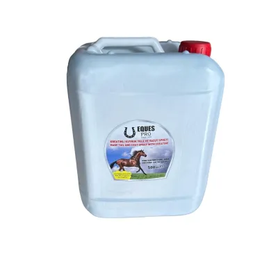 A 5-liter spray that makes grooming your horse's mane and tail easier.