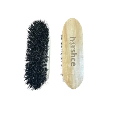 grooming brush wooden horsche