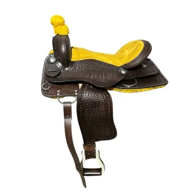 Western-style saddle, a saddle model designed for western riding.