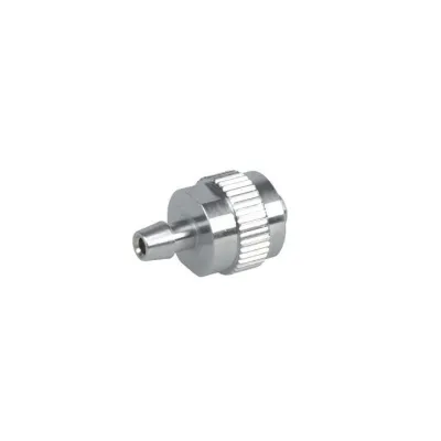 No. 50 adapter for connecting hoses to injector systems.