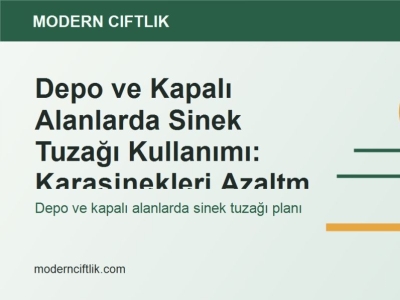 Depo ve Kapalı Alanlarda Sinek Tuzağı Kullanımı: Karasinekleri Azaltma Rehberi