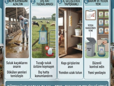 Suluk ve Nemli Zemin Çevresinde Sinek Tuzağı Kullanımı: Karasinek Kontrolü